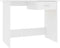 vidaXL - Bureau - 100x50x76 - cm - bewerkt - hout - wit