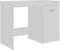 vidaXL - Bureau - 100x50x76 - cm - bewerkt - hout - wit