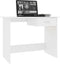 vidaXL - Bureau - 100x50x76 - cm - bewerkt - hout - wit