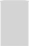 vidaXL - Bureau - 100x50x76 - cm - bewerkt - hout - wit