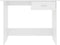 vidaXL - Bureau - 100x50x76 - cm - bewerkt - hout - wit