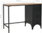 vidaXL - Bureau - 100x50x76 - cm - massief - vurenhout - en - staal