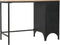 vidaXL - Bureau - 100x50x76 - cm - massief - vurenhout - en - staal