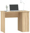 vidaXL - Bureau - 100x55x75 - cm - bewerkt - hout - sonoma - eikenkleurig