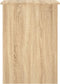 vidaXL - Bureau - 100x55x75 - cm - bewerkt - hout - sonoma - eikenkleurig