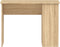vidaXL - Bureau - 100x55x75 - cm - bewerkt - hout - sonoma - eikenkleurig