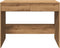vidaXL - Bureau - 101x50x76,5 - cm - bewerkt - hout - artisanaal - eikenkleur