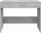 vidaXL - Bureau - 101x50x76,5 - cm - bewerkt - hout - betongrijs