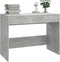 vidaXL - Bureau - 101x50x76,5 - cm - bewerkt - hout - betongrijs