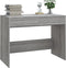 vidaXL - Bureau - 101x50x76,5 - cm - bewerkt - hout - grijs - sonoma - eikenkleurig