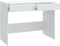 vidaXL - Bureau - 101x50x76,5 - cm - bewerkt - hout - wit