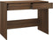vidaXL - Bureau - 101x50x76,5 - cm - spaanplaat - bruin - eikenkleur