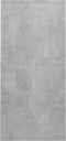 vidaXL - Bureau - 102,5x35x75 - cm - bewerkt - hout - betongrijs