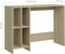 vidaXL - Bureau - 102,5x35x75 - cm - bewerkt - hout - sonoma - eikenkleurig