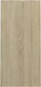 vidaXL - Bureau - 102,5x35x75 - cm - bewerkt - hout - sonoma - eikenkleurig