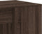 vidaXL - Bureau - 102x50x75 - cm - bewerkt - hout - bruin - eikenkleurig