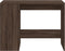 vidaXL - Bureau - 102x50x75 - cm - bewerkt - hout - bruin - eikenkleurig