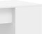 vidaXL - Bureau - 102x50x75 - cm - bewerkt - hout - wit