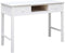 vidaXL - Bureau - 108x45x76 - cm - massief - paulowniahout - wit