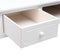vidaXL - Bureau - 108x45x76 - cm - massief - paulowniahout - wit