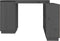 vidaXL - Bureau - 110x50x75 - cm - massief - grenenhout - grijs