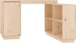 vidaXL - Bureau - 110x50x75 - cm - massief - grenenhout