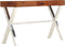 vidaXL - Bureau - 110x50x76 - cm - massief - acaciahout - en - honingafwerking