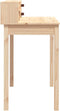 vidaXL - Bureau - 110x50x93 - cm - massief - grenenhout