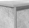 vidaXL - Bureau - 120x42x76 - cm - spaanplaat - betongrijs