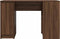 vidaXL - Bureau - 120x42x76 - cm - spaanplaat - bruin - eikenkleurig