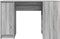 vidaXL - Bureau - 120x42x76 - cm - spaanplaat - grijs - sonoma