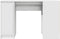 vidaXL - Bureau - 120x42x76 - cm - spaanplaat - wit