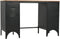 vidaXL - Bureau - 120x50x76 - cm - massief - vurenhout - en - staal