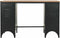 vidaXL - Bureau - 120x50x76 - cm - massief - vurenhout - en - staal