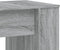 vidaXL - Bureau - 140x50x75 - cm - bewerkt - hout - grijs - sonoma - eikenkleurig
