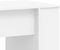 vidaXL - Bureau - 140x50x75 - cm - bewerkt - hout - wit