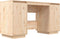 vidaXL - Bureau - 140x50x75 - cm - massief - grenenhout