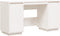 vidaXL - Bureau - 140x50x75 - cm - massief - grenenhout - wit