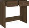 vidaXL - Bureau - 80x40x75 - cm - bewerkt - hout - bruin - eikenkleur