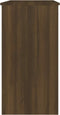 vidaXL - Bureau - 80x40x75 - cm - bewerkt - hout - bruin - eikenkleur