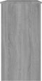 vidaXL - Bureau - 80x40x75 - cm - bewerkt - hout - grijs - sonoma - eikenkleurig