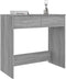 vidaXL - Bureau - 80x40x75 - cm - bewerkt - hout - grijs - sonoma - eikenkleurig