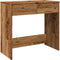vidaXL - Bureau - 80x40x75 - cm - bewerkt - hout - oud - houtkleurig