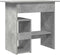 vidaXL - Bureau - 80x45x74 - cm - bewerkt - hout - betongrijs