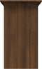 vidaXL - Bureau - 80x45x74 - cm - bewerkt - hout - bruin - eikenkleur