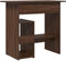 vidaXL - Bureau - 80x45x74 - cm - bewerkt - hout - bruin - eikenkleur