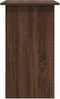 vidaXL - Bureau - 80x45x74 - cm - bewerkt - hout - bruin - eikenkleur