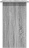 vidaXL - Bureau - 80x45x74 - cm - bewerkt - hout - grijs - sonoma - eikenkleurig