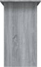 vidaXL - Bureau - 80x45x74 - cm - bewerkt - hout - grijs - sonoma - eikenkleurig
