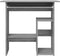 vidaXL - Bureau - 80x45x74 - cm - bewerkt - hout - grijs - sonoma - eikenkleurig